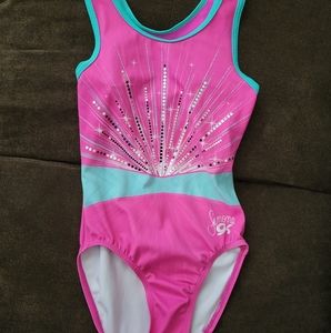 Child large Simone Biles gymnastics Leotard